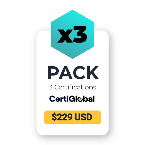 Pack x2 Certificações